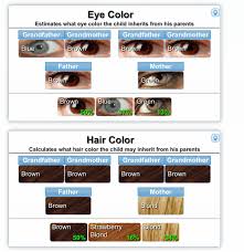 76 Judicious Hair Color Prediction Chart