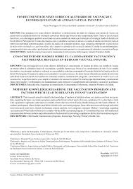 We did not find results for: Pdf Conhecimento De Maes Sobre O Calendario De Vacinacao E Fatores Que Levam Ao Atraso Vacinal Infantil
