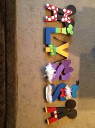 Diy Disney Inspired 8 Inch Painted Letters By Prettypartiesndpaint Disney Diy Disney Decor Disney Crafts