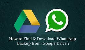 Mar 18, 2021 · click the download button on the sidebar to jump to the official whatsapp download page. How To Download Whatsapp Backup From Google Drive