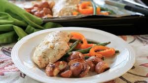 Sheet Pan Chicken Dinner For Two Recipe Chicken Dinner Chicken Dinner For Two Sheet Pan Dinners
