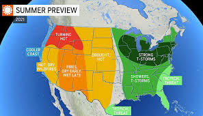 Climate is the average of weather over time. Accuweather S 2021 Us Summer Forecast Accuweather