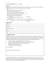 Wellness Worksheet 39 Answers Worksheet List