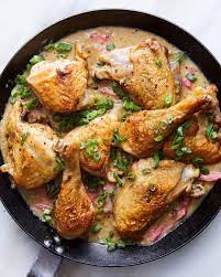 Nyt Cooking On Instagram Clarkbar S Skillet Chicken With Rhubarb Is Your Friendly Reminder That Rhubarb Isn T Just For Pies Rec Nyt Cooking Cooking Recipes