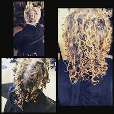Curls Perm Done With Purple And White Perm Rods Permed Hairstyles Beautiful Curly Hair Really Long Hair