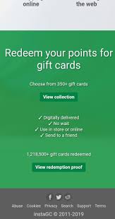Get free gift cards by completing tasks, surveys, videos, plus more. Instagc For Android Apk Download