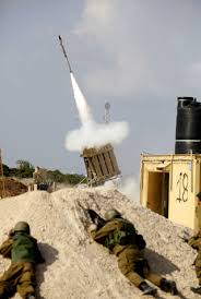 It's practically an icon, a symbol of how technological creativity can enable one rocket to knock another rocket out of the sky. Israel Broadens Iron Dome Coverage News Flight Global