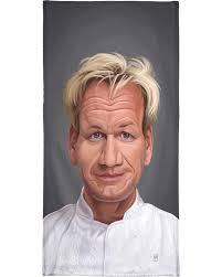 Marinated sliced pork chop, caramelized peppers and onions, and a dreamy sheep's cheese take this traditional bifana to a whole other level. Gordon Ramsay Beach Towel Juniqe