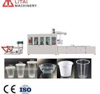 7.8Kw High Speed Fully Automatic Paper Cup Machine Disposable Plastic  Plates and Cups Making Machine