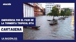 • capitanía de puerto de csl no descarta cierre de puerto en la responsable de despacho, la ingeniero guadalupe saavedra, indicó que de acuerdo a los pronósticos oficiales, la tormenta tropical dolores. Emergencia En Cartagena Por El Paso De La Tormenta Tropical Iota Youtube