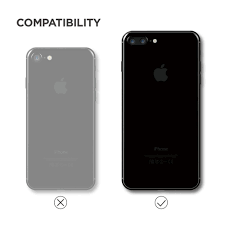 Imo i do prefere matte black or jet black to this new space grey if i do get the iphone 8 i'll get a white front for the first time. Cushion Case For Iphone 8 Plus Iphone 7 Plus Jet Black Elago