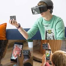 It merges physical and digital worlds to enrich your experience. Merge Cube Headset For Vr Ar Stem Learning