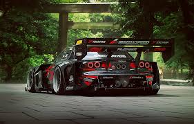 No program windows block it from view. Mazda Rx 7 Time Attack Rear Von Khyzyl Saleem Bildschirmhintergrund Wallpaperbetter
