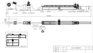 Electronic Cabinet Enclosure Production Line Roll Former For Metal Box Layout Drawing Metal Forming Box Layout Engineer Design