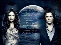 I didn't let love get in the way. 78 Vampire Diaries Wallpaper Damon And Elena On Wallpapersafari