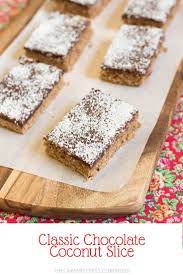 Retro Chocolate Coconut Slice The Cake Mistress Recipe Chocolate Coconut Slice Coconut Slice Chocolate Slice