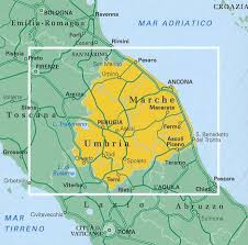 A) nord b) centro c) sud 2) l'umbria confina a sud con a) toscana b) lazio c) toscana e marche 3) quali citta' ci sono in umbria? Fietskaart Wegenkaart Landkaart 08 Umbria E Marche Umbrie Umbrie En Marken Touring Club Italiano 9788836577972 Reisboekwinkel De Zwerver