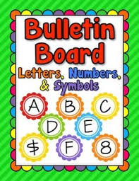 Cut out letters or shapes and pin them along the top. 35 Bulletin Board Letters Ideas Bulletin Board Letters Letters Bulletin