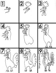 Peter pauper press | jan 1, 2019. Draw A Rooster Worksheets Teaching Resources Tpt