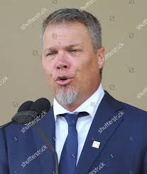 Atlanta Braves Chipper Jones Delivers His Editorial Stock Photo