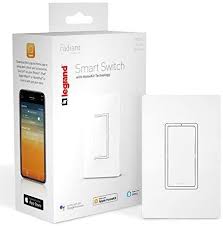 Legrand Smart Light Switch Works With Apple Homekit Compatible With Alexa Google Assistant After Setup On Ios Device Connects To Home Wifi No Hub Requ In 2020