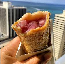 Mcdonald S China Taro Pie Mcdonald S China Offers A Deep Fried Taro Pie That S Got Some Massive Pieces Of Taro Inside It Food American Apple Pie Fast Food