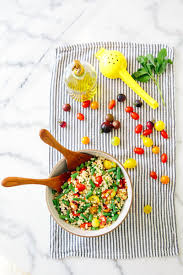 Toss the butternut squash pieces in a jigger of olive oil and a pinch of salt in a large baking dish. Israeli Couscous Summer Salad Recipe Summer Salads Couscous Salad Tomato Cream Sauces
