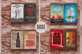 Venetian Brick Wall Poster Mockup Poster Mockup Poster Wall Venetian Brick