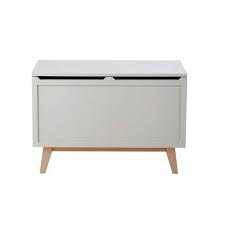 Coffre A Jouets En Bois Gris L 80 Cm Sweet Coffre A Jouets Boites A Jouets De Bois Diy Meuble