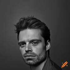 Side view of sebastian stan