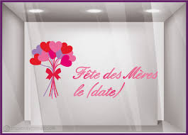 Keiki fleurs fleuriste a pamiers pour toutes occasions. Autocollant Pour Devanture Sticker Bouquet De Fleurs Fete Des Mere