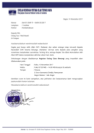 Sekolah merupakan organisasi dari instansi baik itu pemerintah maupun swasta. Download Berikut Contoh Surat Resmi Bahasa Sunda Tentang Kerja