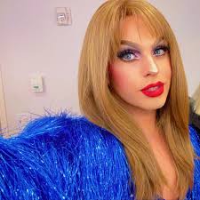 💙 Karma is a #Queen 💙 #Drag #DragQueen #DragMakeup #DragRace #Gay #Queer  #Makeup #Hair #Beauty #Fashion #Style #Art #Artist #MakeupArtist #Artistry  #Fierce #Fabulous #Colorful #Rainbow #TaylorSwift #Swiftie