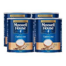 7 jacob's coffee jacobs kronung instant coffee. Maxwell House Cappuccino Instant Coffee Powder 4 X 750g