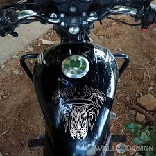 New Bike Radium Stickers Design Canvatemplete