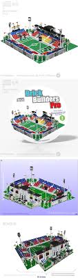 A little cumbersome to get the instructions, but actually pretty cool when you download the instructions program on your computer. Cd Lego Custom Soccer Field Instructions Football Modular Pdf Book Cc Corner 2 Lego Bauanleitungen