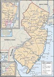 New Jersey Capital Population Map History Facts