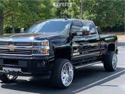 2015 Chevrolet Silverado 2500 Hd 24x14 -76mm American Truxx Kronos Custom Chevy Trucks Chevy Silverado 2500 Hd Lifted Chevy Trucks
