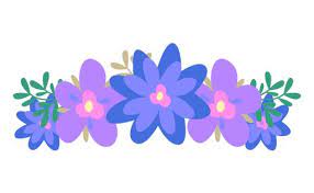 Violet Blue Flower Crown Ad Affiliate Aff Blue Flower Crown Violet Blue Flower Crown Crown Png Violet Flower