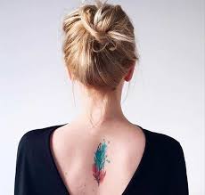 Watercolor tattoo feather feather drawing feather tattoo design feather art feather tattoos easy watercolor temp tattoo tattoo set temporary tattoo. Watercolor Feather Tattoo Tattoo Designs For Women