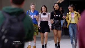 They are stunning and charismatic actors and i don't even think they fully realize the potential they have with them. The Leather Skirt Maje Of Jazlyn Forster Chloe Bailey In Grown Ish S01e03 Spotern
