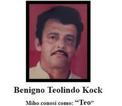 Ad Patres Funeral Home ta anuncia fayecimento di Benigno Teolindo Kock Miho  conosi como: “Teo of Papa”