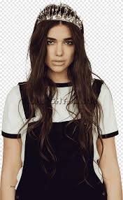 Cast your mind back to september, and you'll remember how all of this experimentation began: Dua Lipa New Rules Idgaf Drawing Dua Lipa Hair Accessory Black Hair Png Pngegg