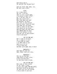 Cat In The Hat Reader S Theatre Script By Kevin Sheehan Tpt
