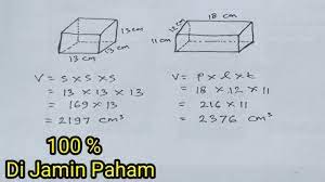 Ingin tahu bagaimana kisah selengkapnya? Rumus Volume Kubus Dan Balok Youtube