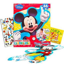 Enjoy free shipping and easy returns every day at kohl's. Disney Mickey Mouse Giant Floor Puzzle For Kids 3 Foot Puzzle 46 Pieces Bonus Mickey Mouse Stickers