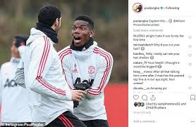 I support every fight against racism, we're all equal. Pogba Pokes Fun At His Deleted Instagram Post With New Caption This Photo Daily Mail Online