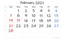 List of free printable 2021 calendar pdf. Free February 2021 Monthly Calendar Template Word Template No If21m38 Free Printable Calendars