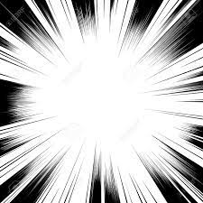 Comic Book Black And White Radial Lines Background Square Fight Line Background Screentone Black And White Background