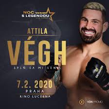 Attila vegh official sherdog mixed martial arts stats, photos, videos, breaking news, and more for the light heavyweight fighter from slovakia. Night With The Legend Attila Vegh Cinema Lucerna Prague Tickets Ticketstream